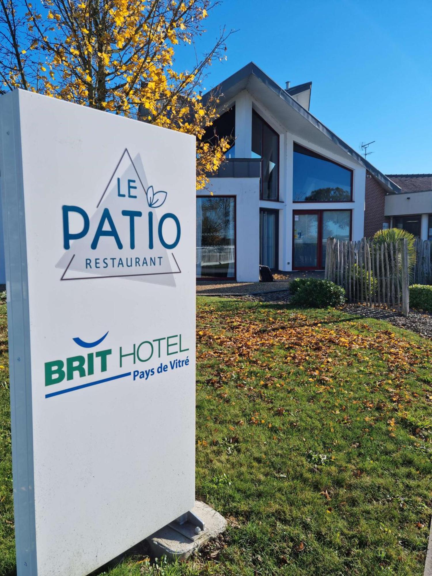 Brit Hotel Au Pays De Vitre Étrelles Eksteriør billede